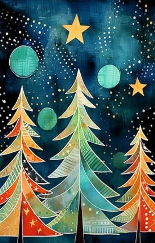 Winter Wonderland Alcohol Inks - Wednesday 8th July 10.30-12.30pm