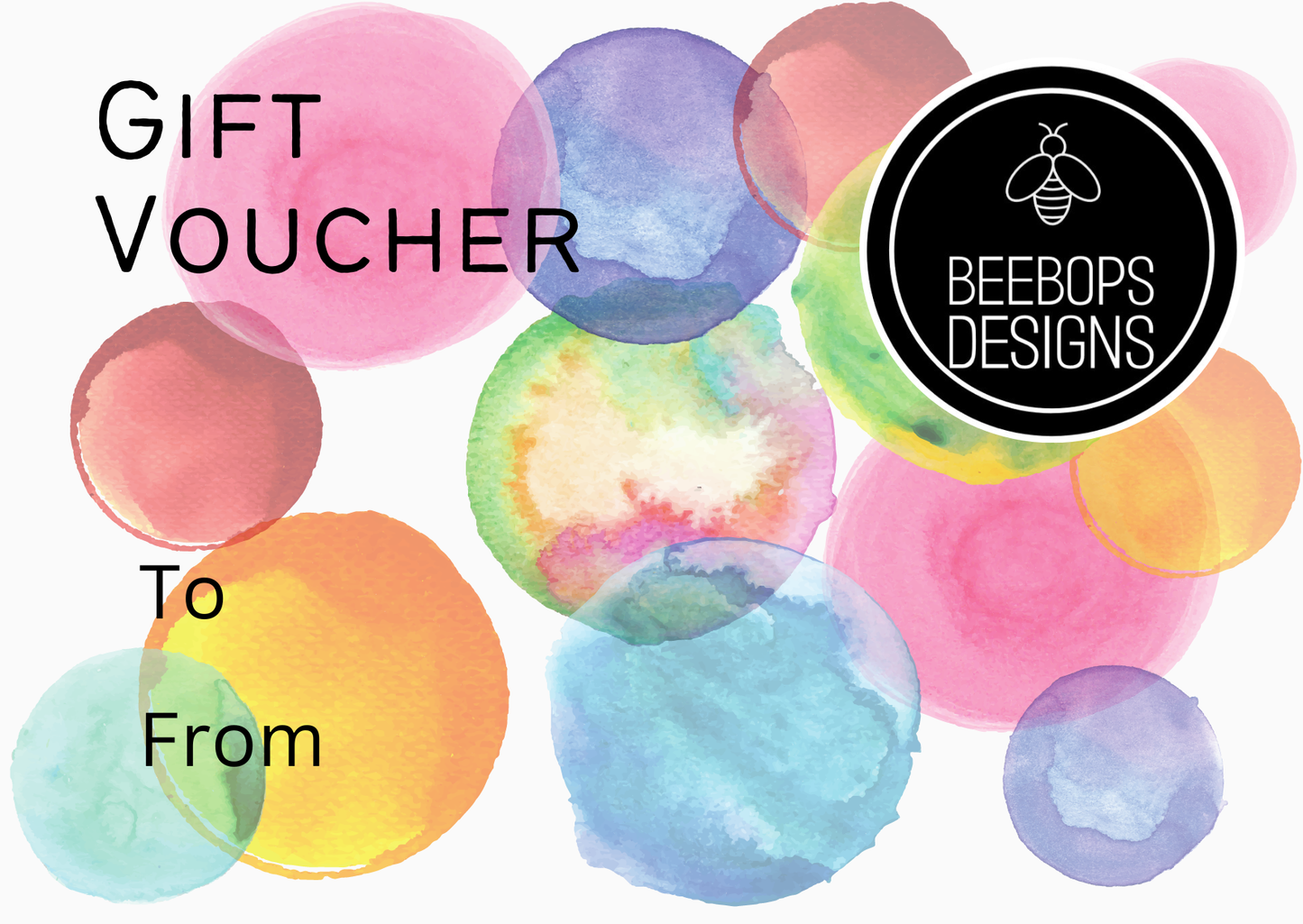 Beebops gift cards