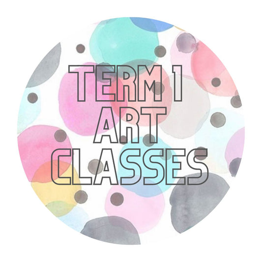 Term 1 - Kids Art Classes 2nd February - 25th March