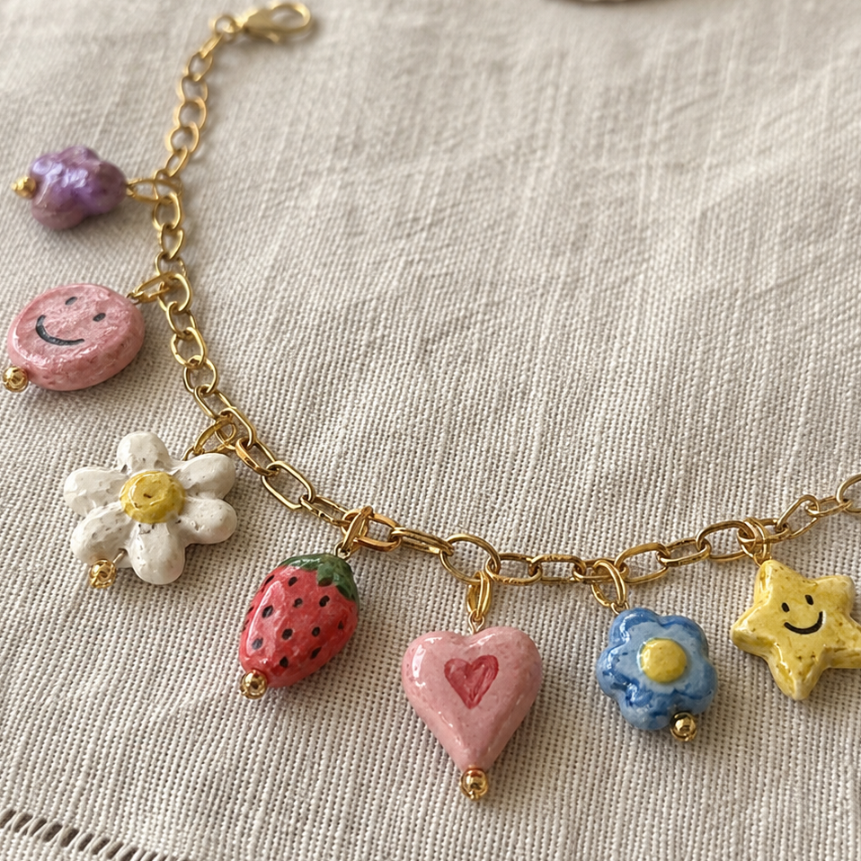 Polymer Clay Charm Bracelet - Wednesday 23rd September 1.00-3.00 pm