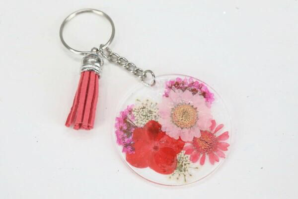 Autumn School Holiday Program - Personalised Pressed Flower keychain - Friday 11th April 1.00-3.00pm