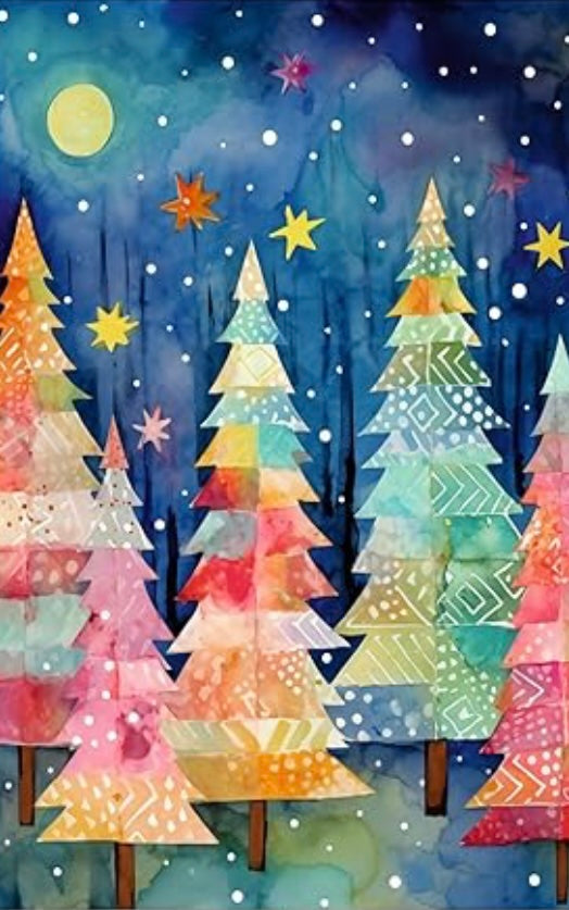 Winter Wonderland Alcohol Inks - Wednesday 8th July 10.30-12.30pm